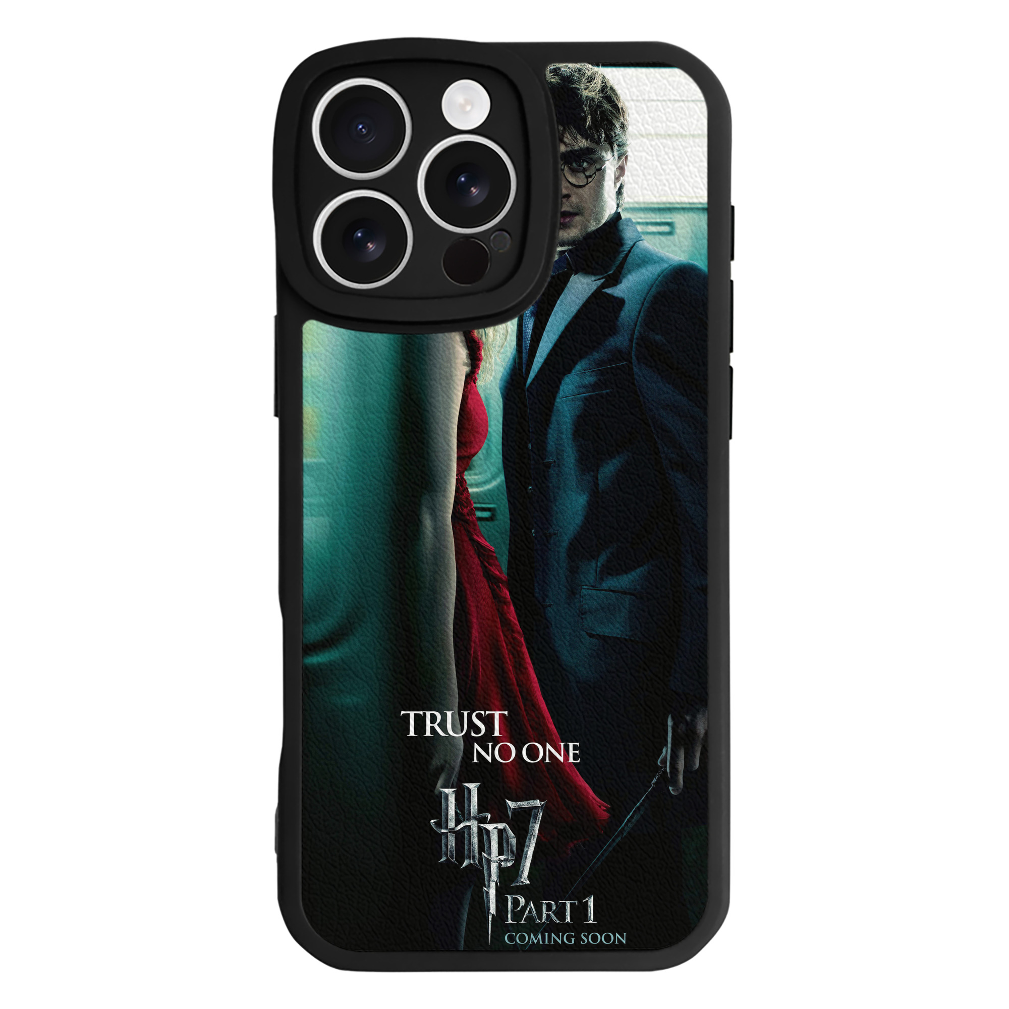 （画像用） Harry Potter ハリー・ポッターシリーズ 【iPhone 16シリーズ対応】シリコンスマホケース（レザー調） 材質：シリコン